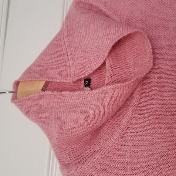 Cozy Soft Arcylic Funnel Neck Sweater - Picture 3 of 4